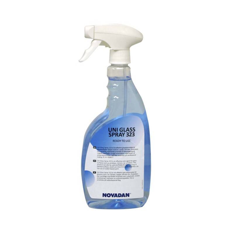 Glasrens Uni Glass 323 750ml Vinduesspuds Novadan 0.750 l