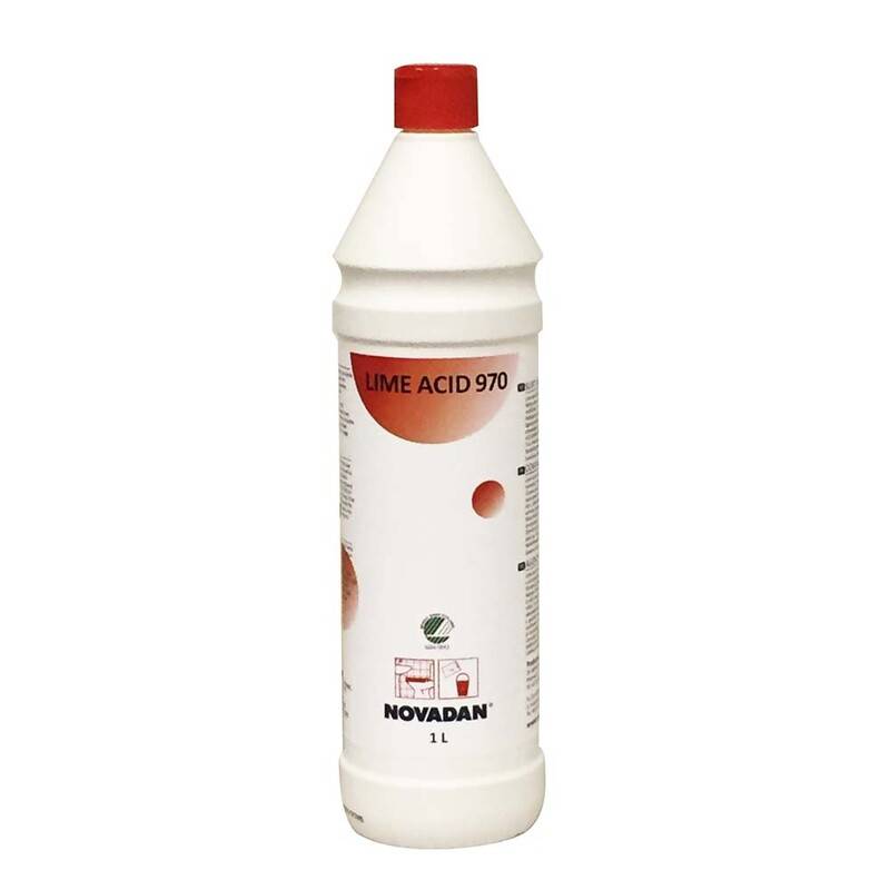 Kalkfjerner Lime Acid 970 1l Sanitetsreng&oslash;ring Novadan 1.000 l