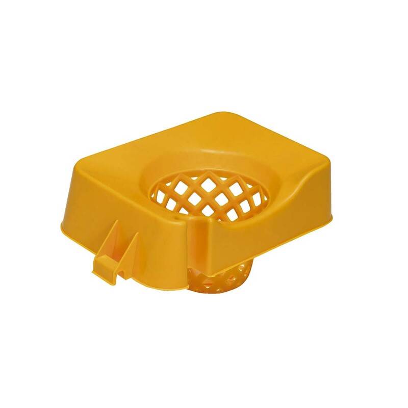 Vridesk&aring;l Vikan t/moppespand gul 3760 Moppeudstyr Twist Bowl for mops