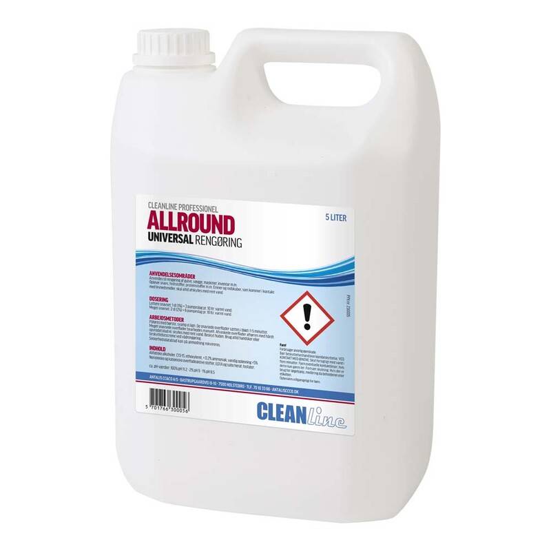 Reng&oslash;ring Allround Cleanline 5l Universal reng&oslash;ring 5.000 l