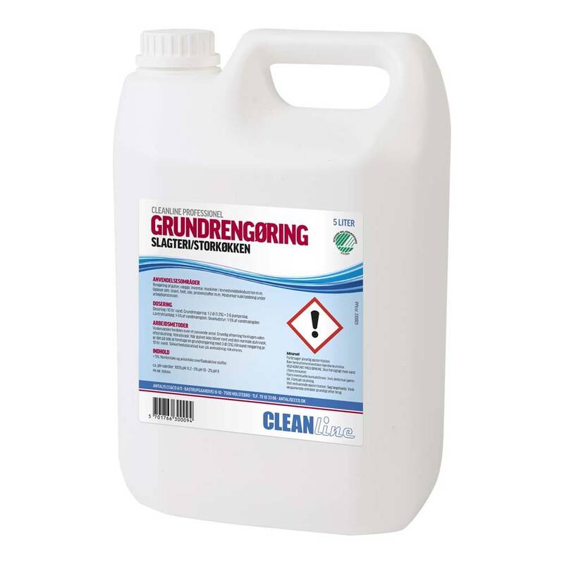 Reng&oslash;ring Grundreng&oslash;ring Cleanline 5l Basis reng&oslash;ring 5.000 l