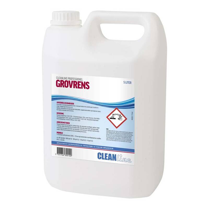 Reng&oslash;ring Grovrens Cleanline 5l Grundrens 5.000 l