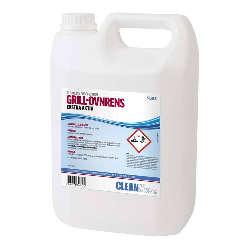 Reng&oslash;ring Grill-ovnrens Cleanline 5l Ovn og grill-rens 5.000 l