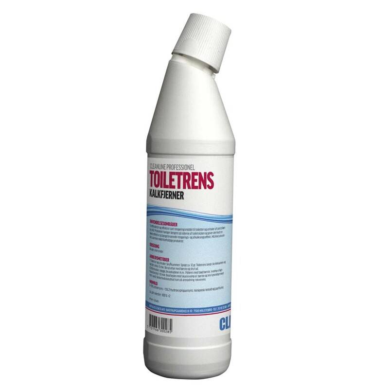 Toiletrens/kalkfjerner Svanem&aelig;rket Cleanline 0,75l