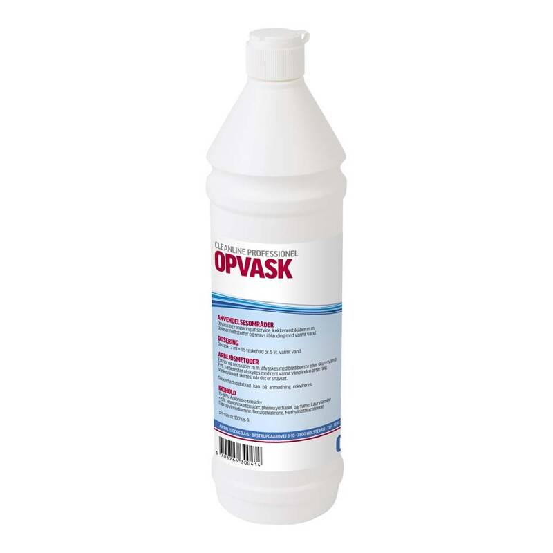 Opvaskemiddel Cleanline 1l m/svane H&aring;ndopvask 1.000 l