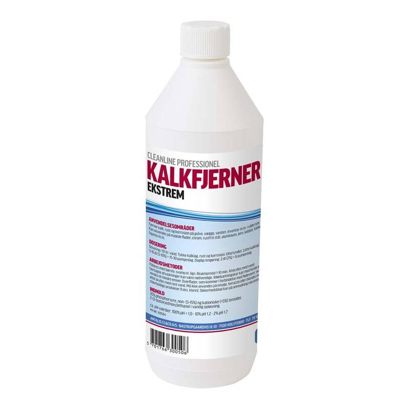 Kalkfjerner ekstrem Cleanline 1l Extreme 1.000 l