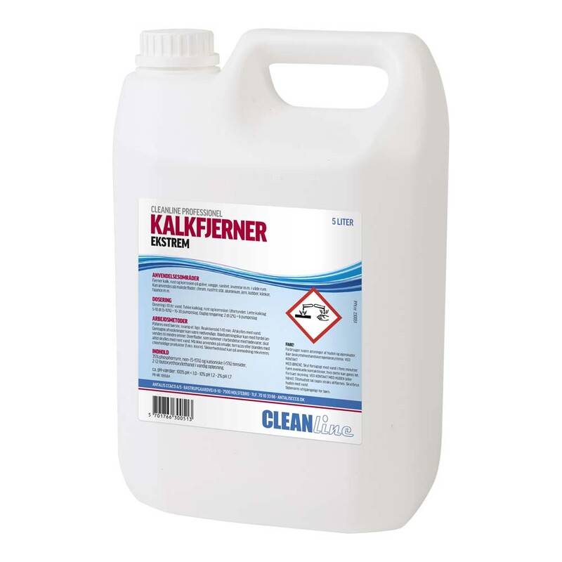 Kalkfjerner ekstrem Cleanline 5l Extreme 5.000 l