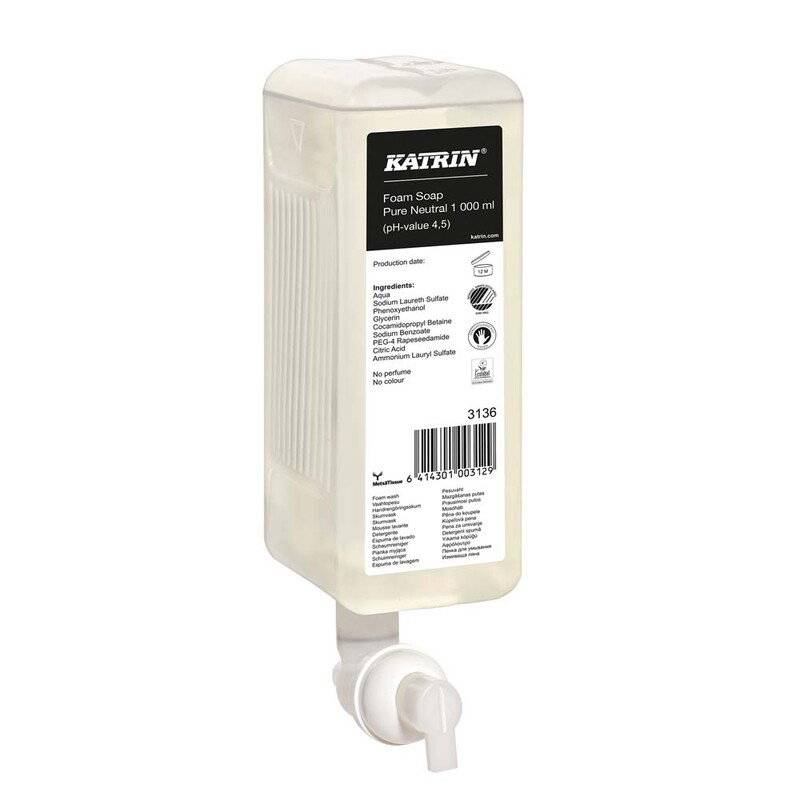S&aelig;be Katrin foamwash 1l u/parfume 3136