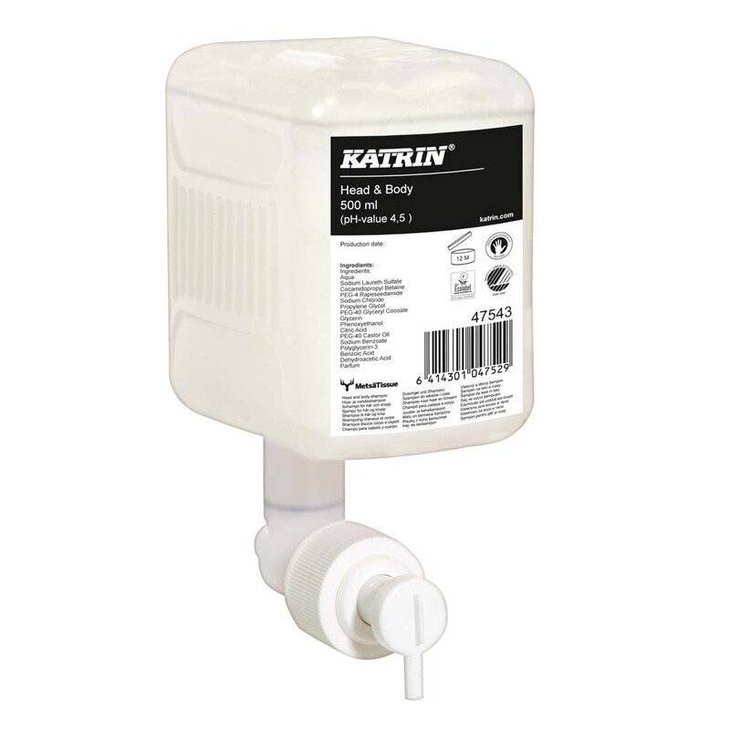 S&aelig;be Katrin Head & Body 0,5l med parfume 47543
