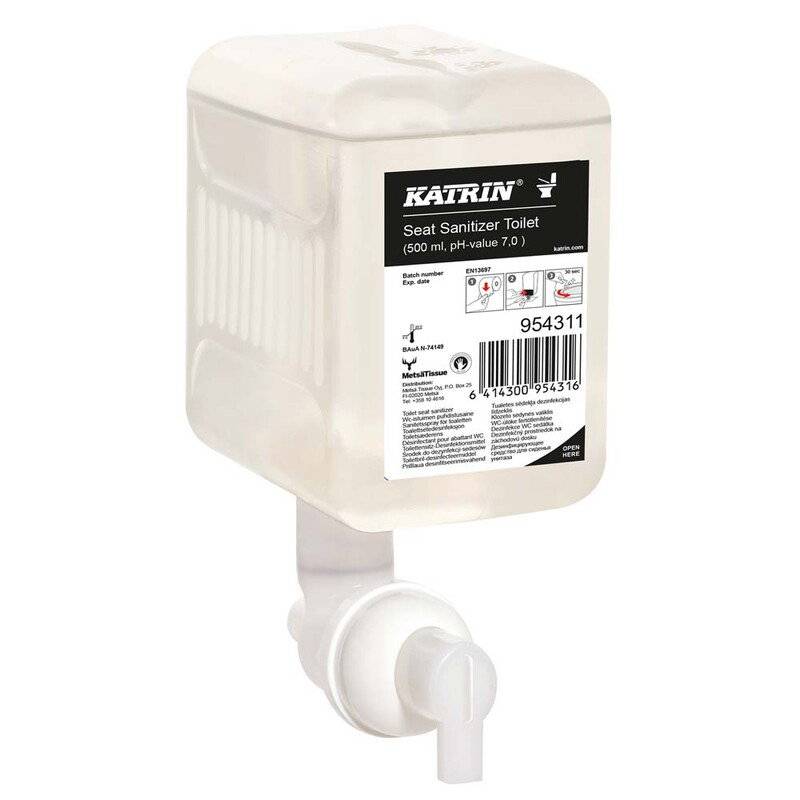 S&aelig;be Katrin Seat Sanitizer 0,5l u/farve u/parfume 954311