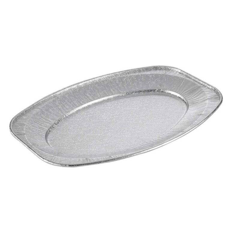 Cateringfad oval mellem 43x29x2,5cm 65180 10stk/pak