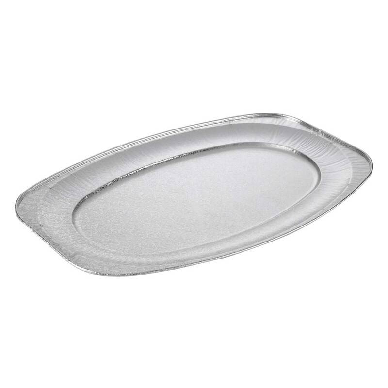 Cateringfad oval stor 55x36x2,2cm 65220 10stk/pak