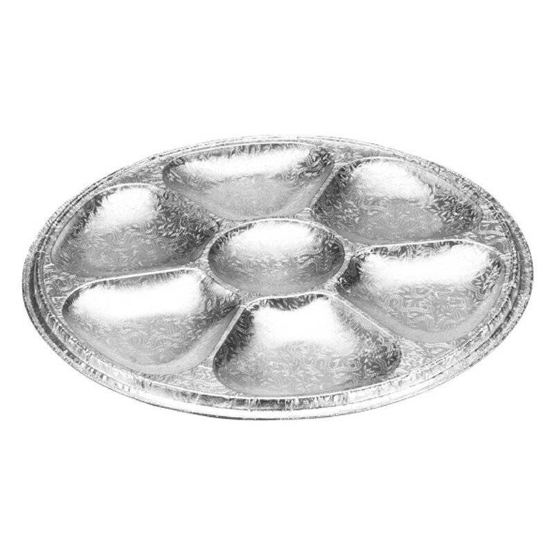 Catering platte m/7 rum &Oslash;277xH15mm 6533 70stk/pak