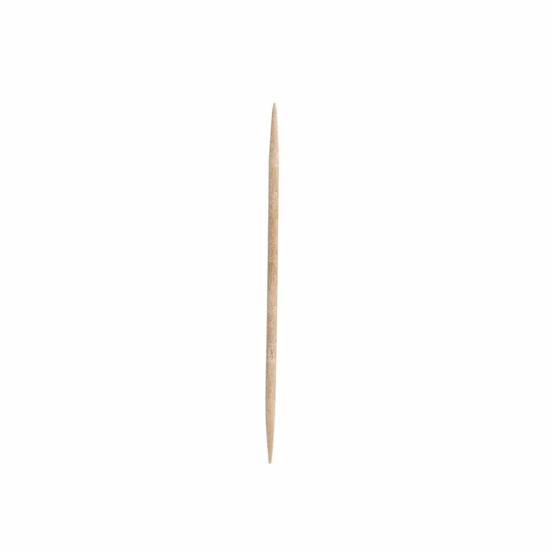 Tandstikkere 80mm dispenser&aelig;ske uindpakkede 1000stk/pak