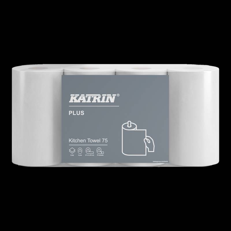 K&oslash;kkenrulle Katrin Plus 75 2-lags 21m 32rul/pak 225960