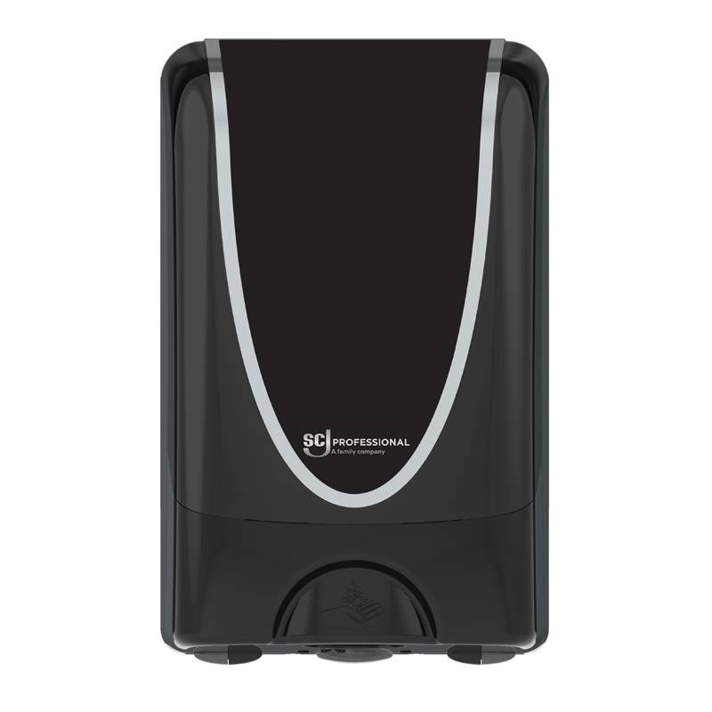 Dispenser SCJ Professional TouchFREE transparent sort til 1,2l patron