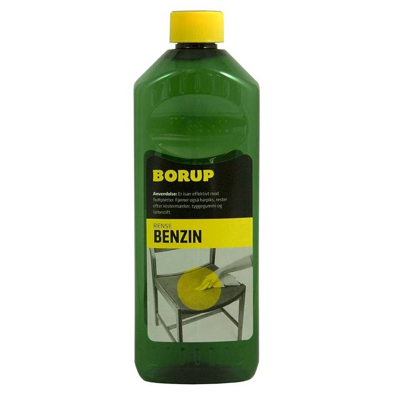 Rensebenzin 500ml Solvents Borup Purified Gasoline 0.500 l