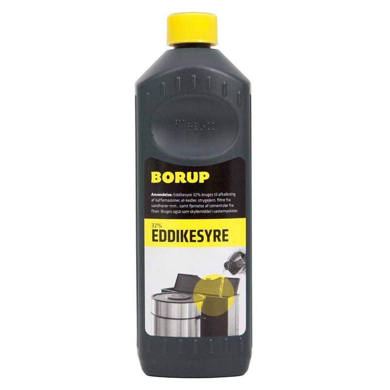 Eddikesyre 32\% 0,5l 153011050 Solvents Borup Acetic acid 32\% 0.500 l