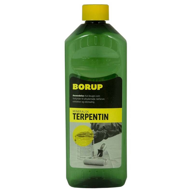 Terpentin mineralsk 500ml Solvents Borup Mineral TURPENTINE 0.500 l