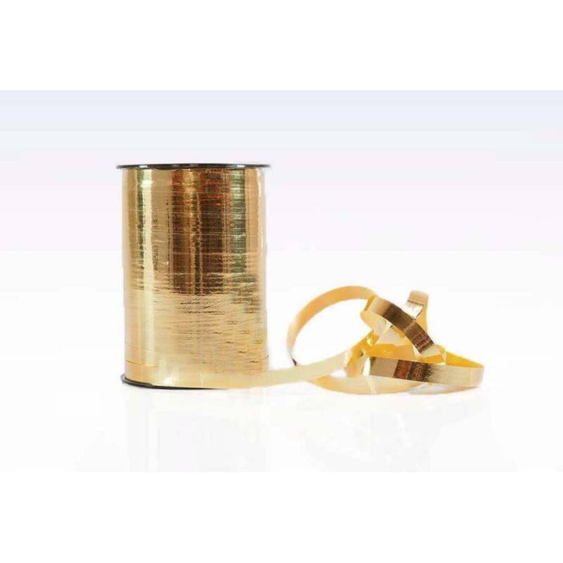 Gaveb&aring;nd metal guld 10mmx250m nr. 06 250.00 m 1 reel No. 06