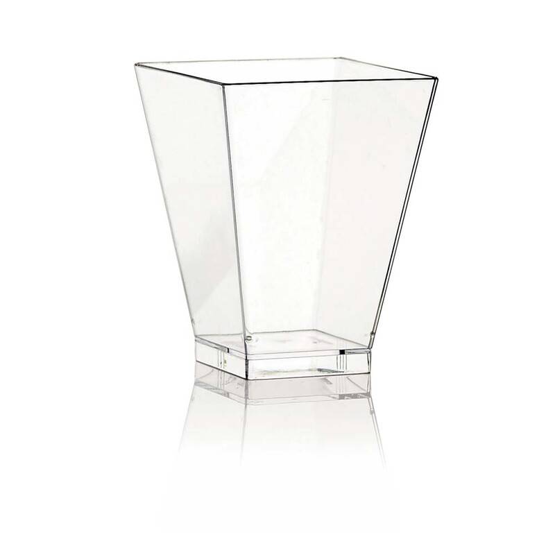 Dessertb&aelig;ger p&aring; fod klar 58x58x76mm 160ml 400stk/kar