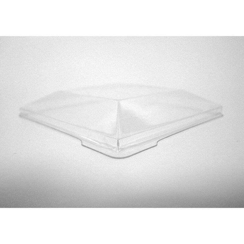 L&aring;g t/dessertb&aelig;ger PS klar 58x58mm firkantet Kova 400stk/kar