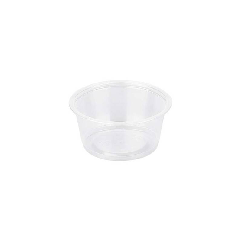 Dressingb&aelig;ger 60ml/2 oz &Oslash;62x27mm klar PP 250stk/pak