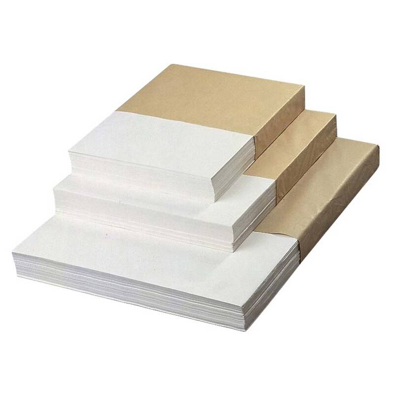 Pakkepapir hvid 37x46cmx45g 1000ark/pak