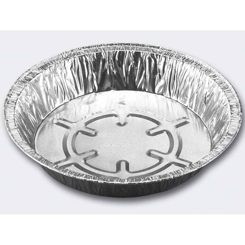 Foliebakke rund 158ml &Oslash;121x20mm 2400stk/pak