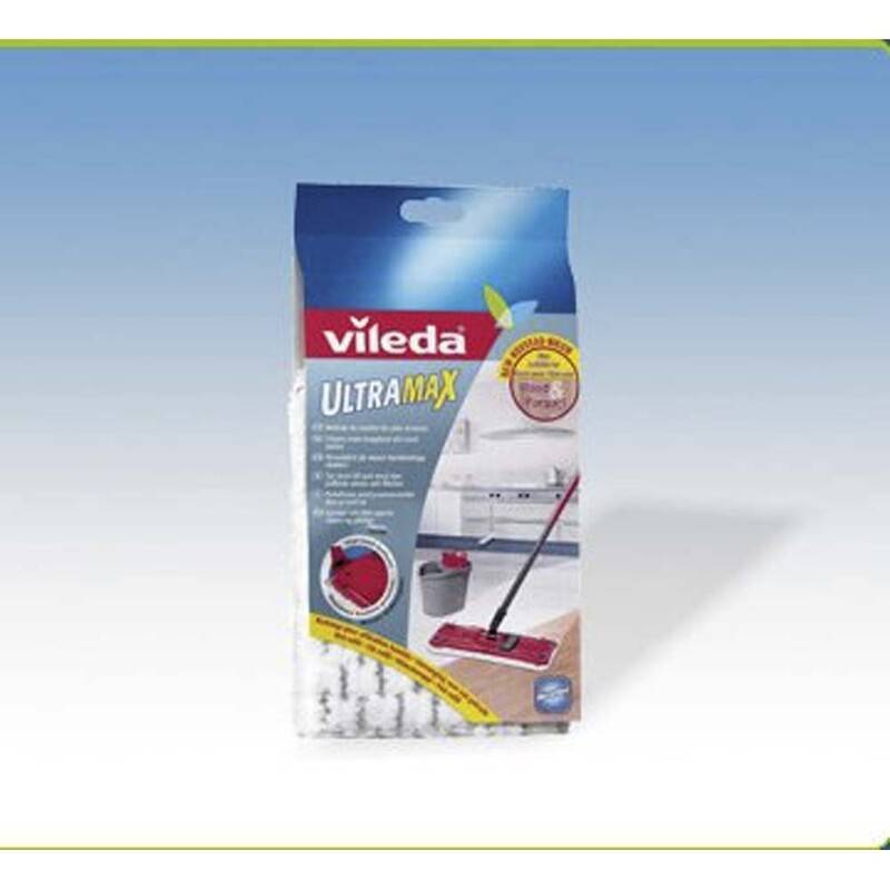 Refill Vileda Ultra Max V&aring;d 36x14cm Mopper Ultra Max Refill wet hvid