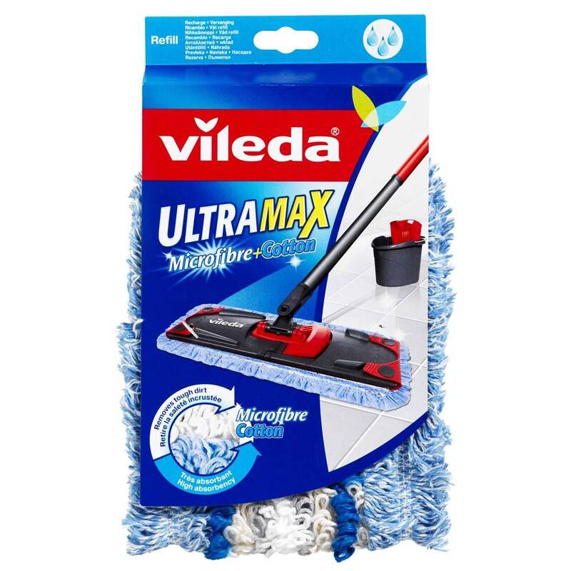 Refill Vileda Ultra Max T&oslash;r Mopper Microfiber Ultra Max Refill