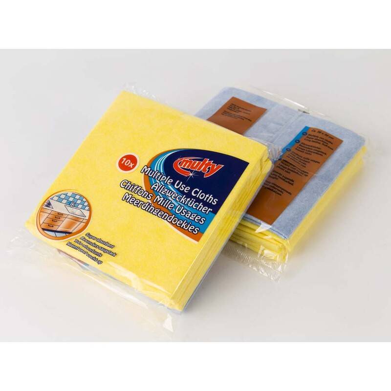 Alt-mulig-klud Cleanline ass 38x38cm 110g 10stk/pak