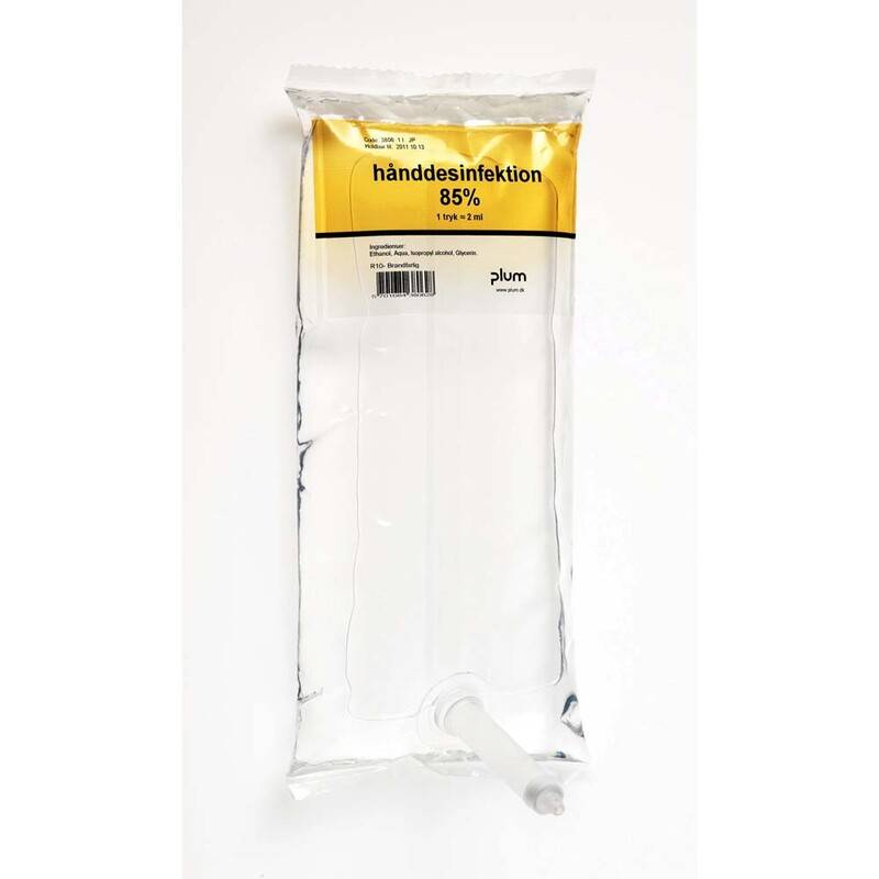 H&aring;nddesinfektion flydende 85\% Combiplum System 1l