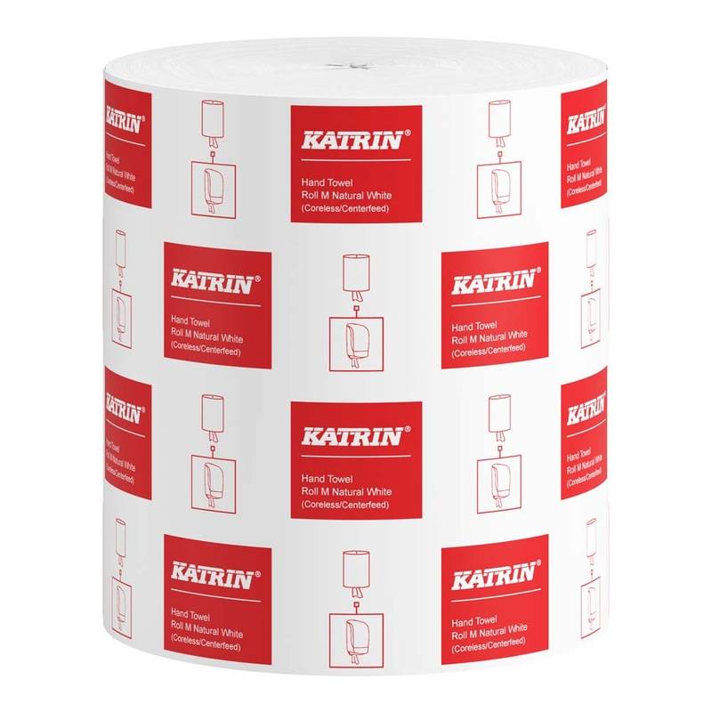 Aft&oslash;rringspapir Katrin M 1-lag 20,5cmx300m 476512 6rul