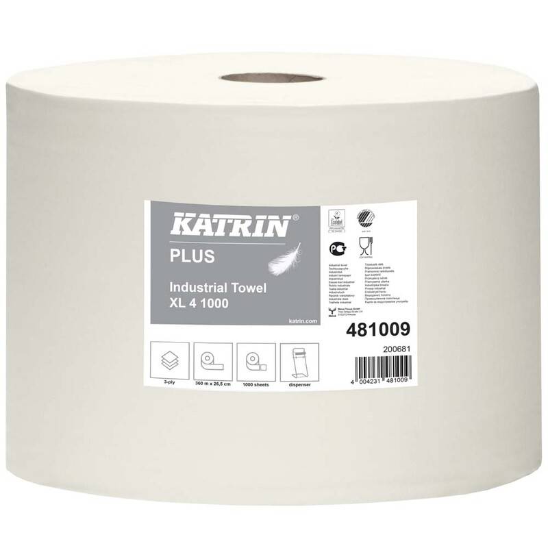 Aft&oslash;rringspapir Plus XL 4 1000 26,5cmx360m 1rul/kar 481009