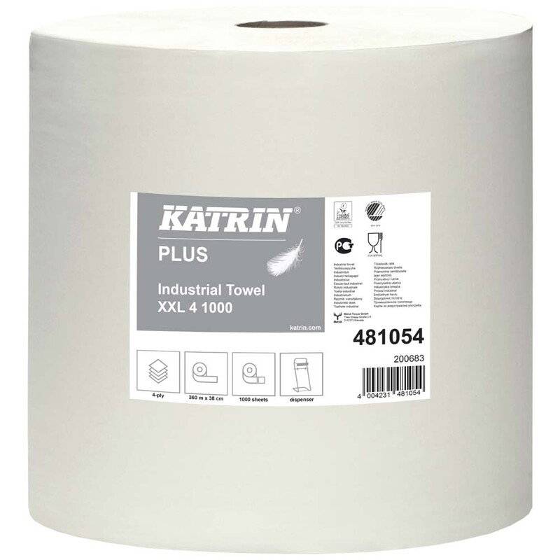 Aft&oslash;rringspapir Plu XXL 4 1000 38cmx360m 1rul/kar 481054