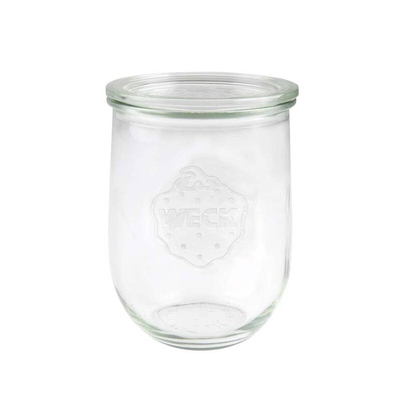 Sylteglas Weck incl l&aring;g (745) 1062ml &Oslash;10x15,2cm 6stk/pak
