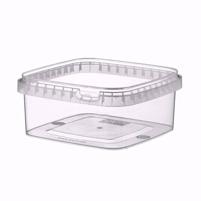 Condib&oslash;tte u/l&aring;g PP lillebitte 550ml 128x128x55mm 264stk/kar