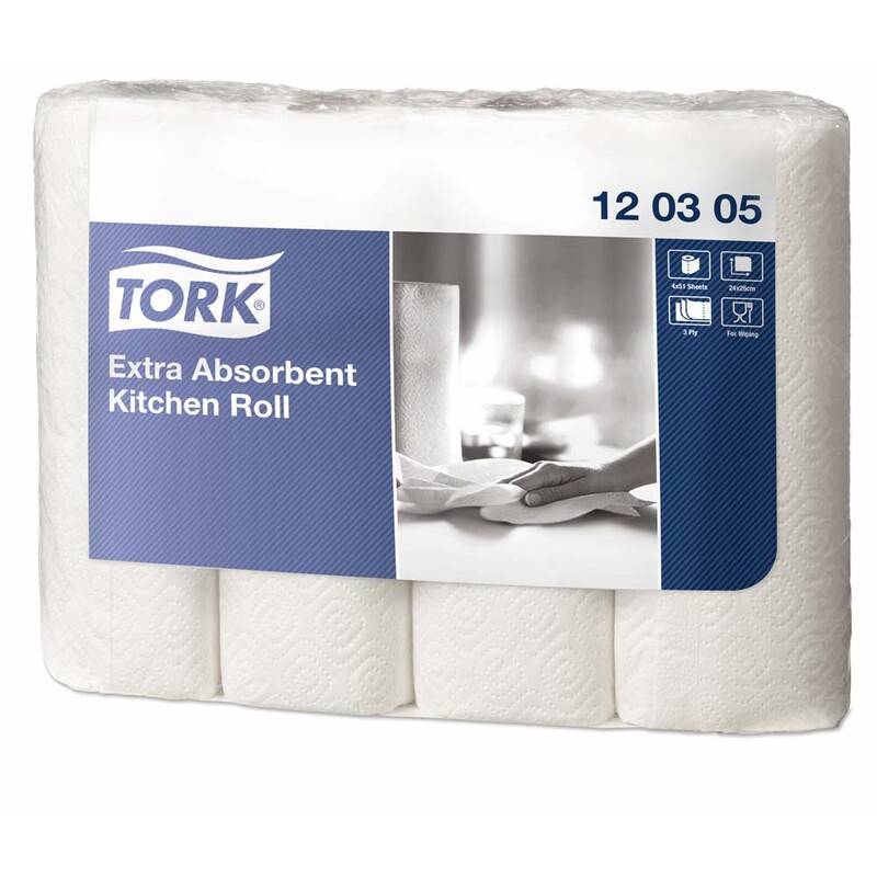 K&oslash;kkenrulle Tork Extra Soft 3-lags K1 120305 12,2m 48rul/kar
