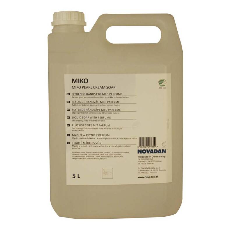 Cremes&aelig;be MIKO Pearl Cream Soap 5l Novadan 5.000 l