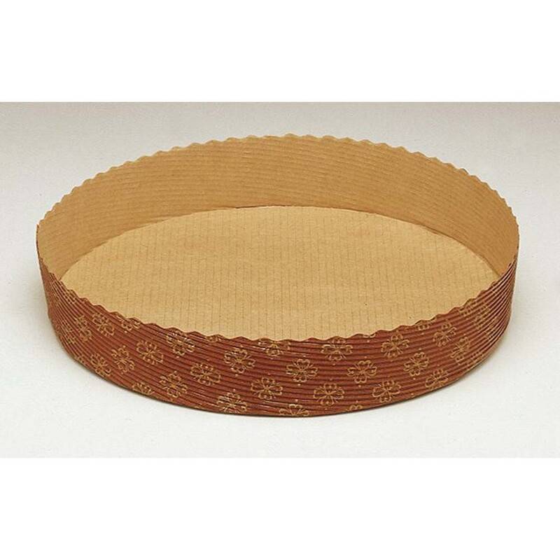 Bageform rund mazarin/t&aelig;rte MBB170/35 &Oslash;170x35mm 600stk/pak