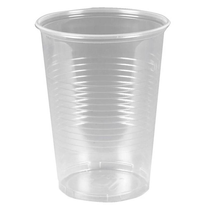 Plastikglas bl&oslash;d 40cl PP (&oslash;l) 50stk/ps (m&aring;lestreg 0,4)