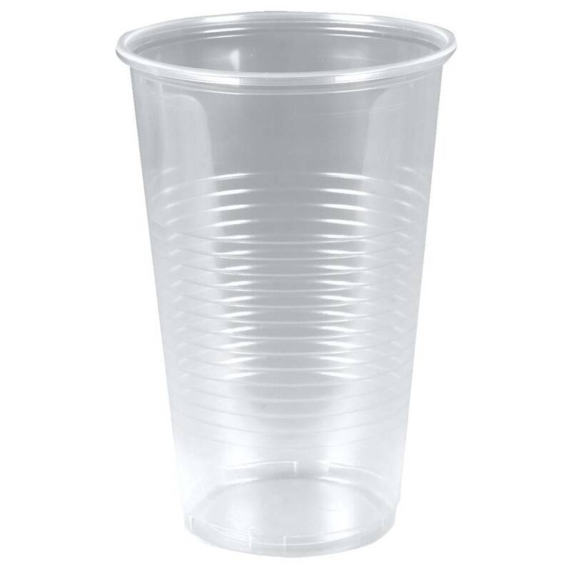 Plastikglas bl&oslash;d 50cl PP (&oslash;l) 50stk/ps (m&aring;lestreg 0,5)