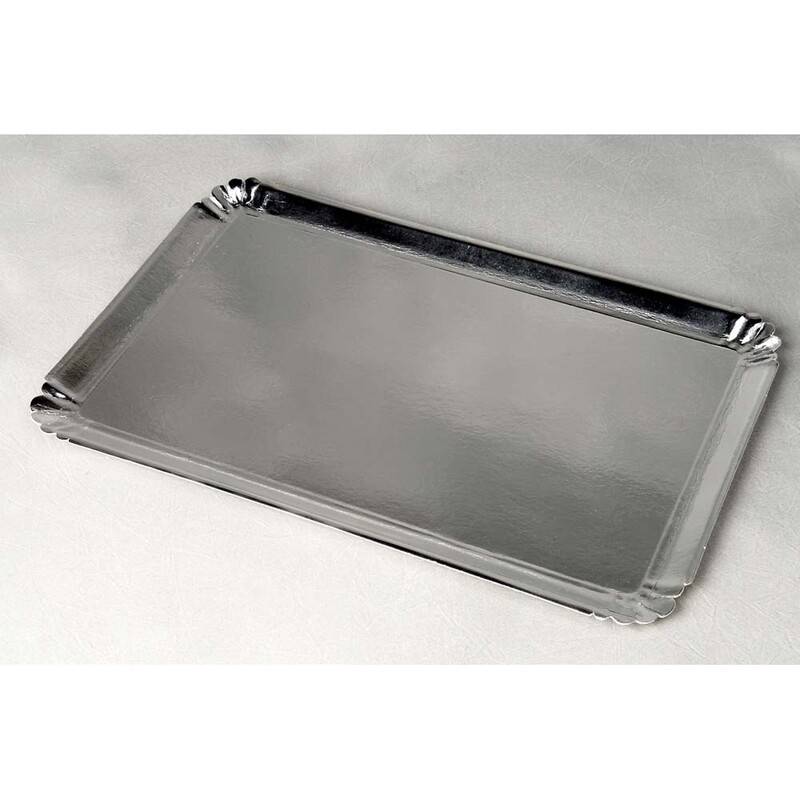 Papfad s&oslash;lv 42x28cm 25stk/pak Kagepap Firkantetx 280 mm kraft/PE