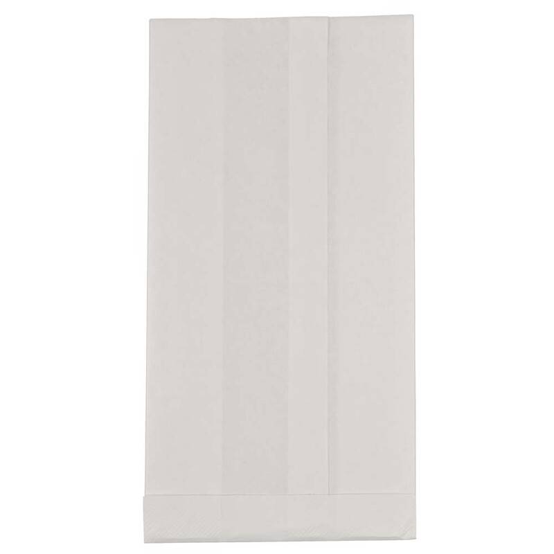 S&oslash;sygepose 150/55x300mm 70 gr hvid med pe 1000 stk/pak