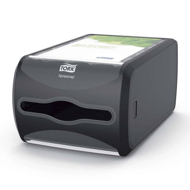 Dispenser Tork Xpressnap sort N4 272511