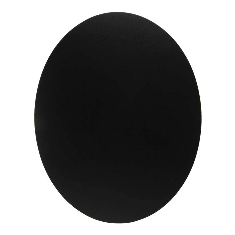 Chalkboard Securit Silhouette oval Kridttavle sort