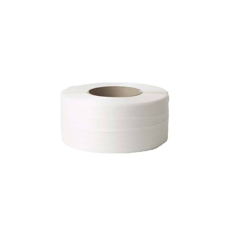 Strapb&aring;nd PP hvid 12x0,55mm &Oslash;280mm 2500m 133kg tr&aelig;k