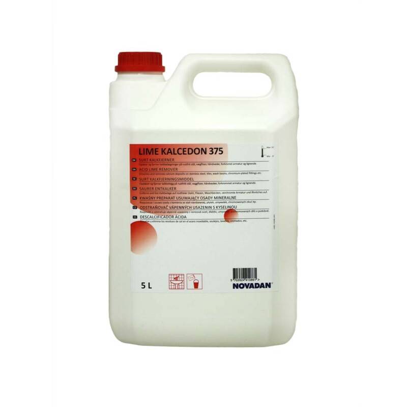 Kalkfjerner Lime Kalcedon 375 5l Sanitetsreng&oslash;ring Novadan 5.000 l