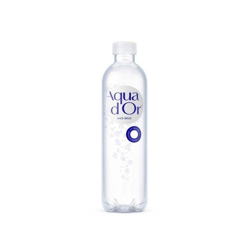 Vand Aqua d'Or 50cl blid brus 12fl/pk m/pant kr.1,50